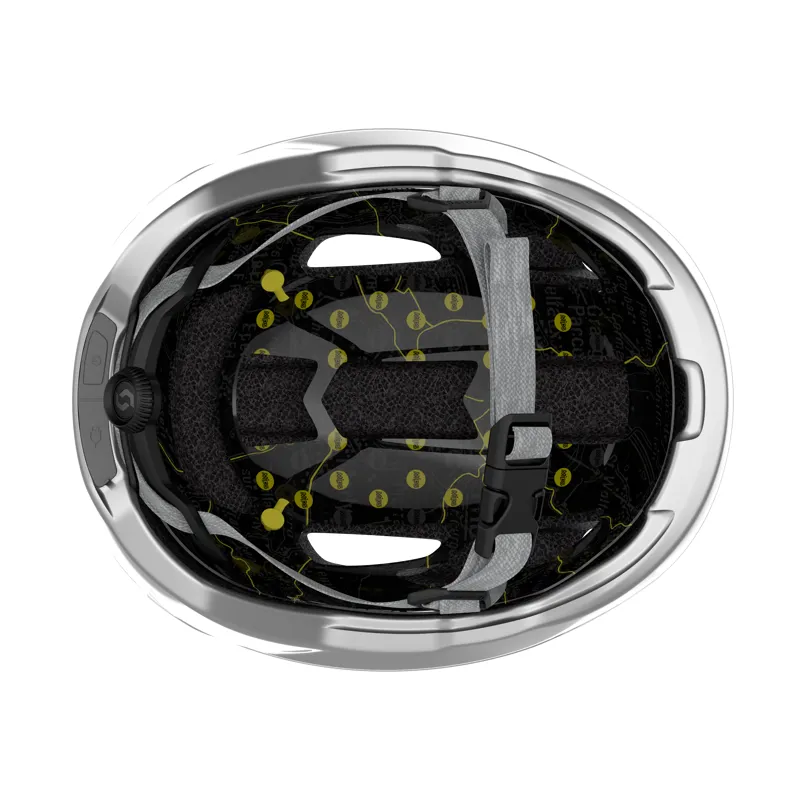 2022 Scott La Mokka Plus MIPS Helmet in Silver-1